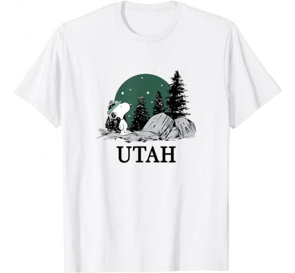 Peanuts - Snoopy Utah T-Shirt Peanuts - Snoopy Utah T-Shirt